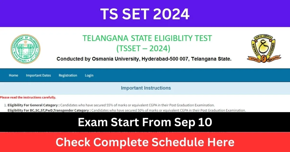 TS SET 2024